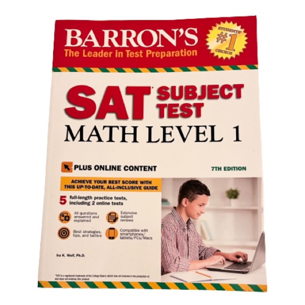 NWOT- Barron’s SAT Subject Test Math Level 1